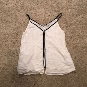 Naked Zebra Black and White Tank